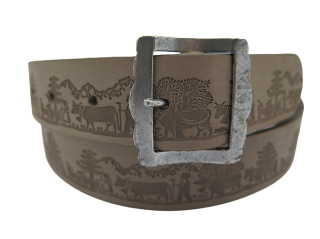 Ledergurt Branding Alpsommer 30+35mm (11065/120)